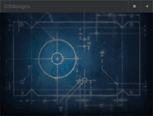 Tablet Screenshot of cixdesigns.com